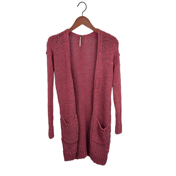 Free People Sweaters - Free People Loose Knit Long Cardigan